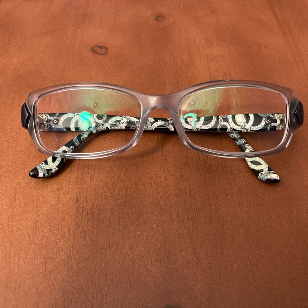 BVLGARI Eyeglasses 4051-B 5113 Crystal Transparent Blue 51/16/135 Made in Italy